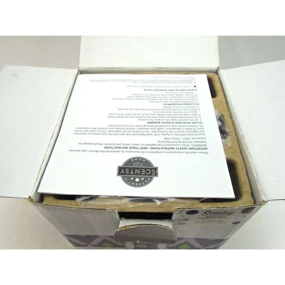 Scentsy Protect & Serve Police Warmer Hometown Heroes Collection Blue Badge NIB